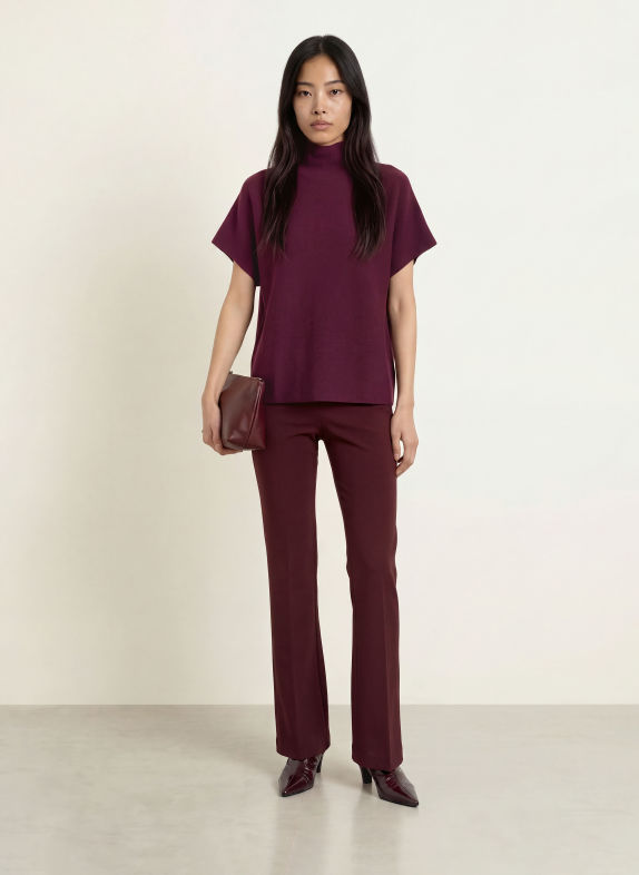Miss Lagotte Gebreid shirt FUCHSIA