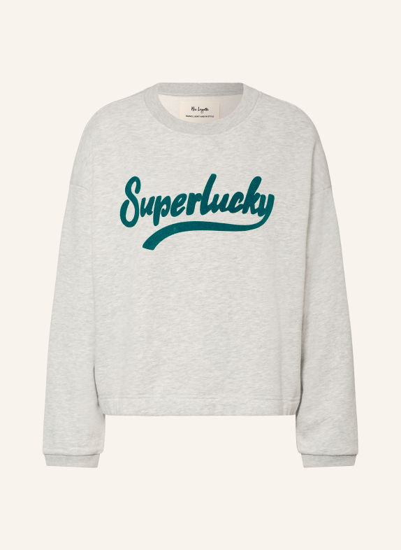Miss Lagotte Sweatshirt LICHTGRIJS / PETROL