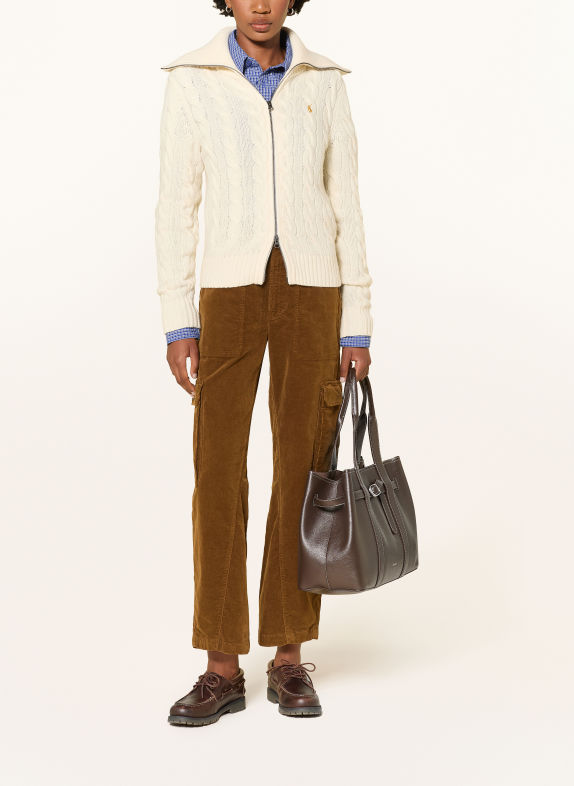CITIZENS of HUMANITY THASSOS-cargobroek van fluweel mnuka manuka (bronze)