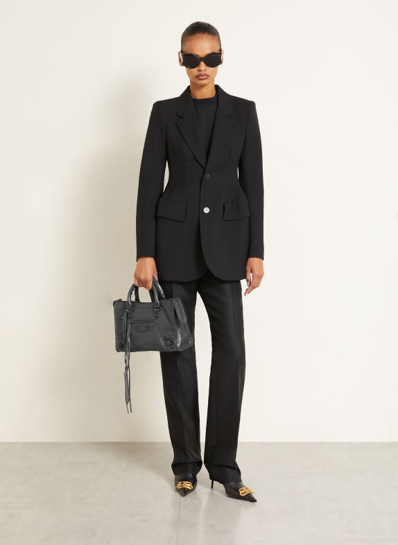 BALENCIAGA Handtasche LE CITY BAG SMALL DUNKELGRAU