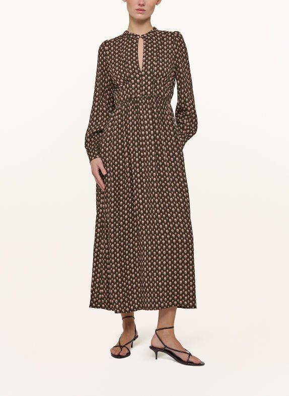 dea kudibal Kleid ANDREA SCHWARZ / ROSÉGOLD / BRAUN