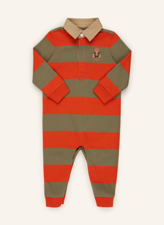 POLO RALPH LAUREN Romper RED / KHAKI