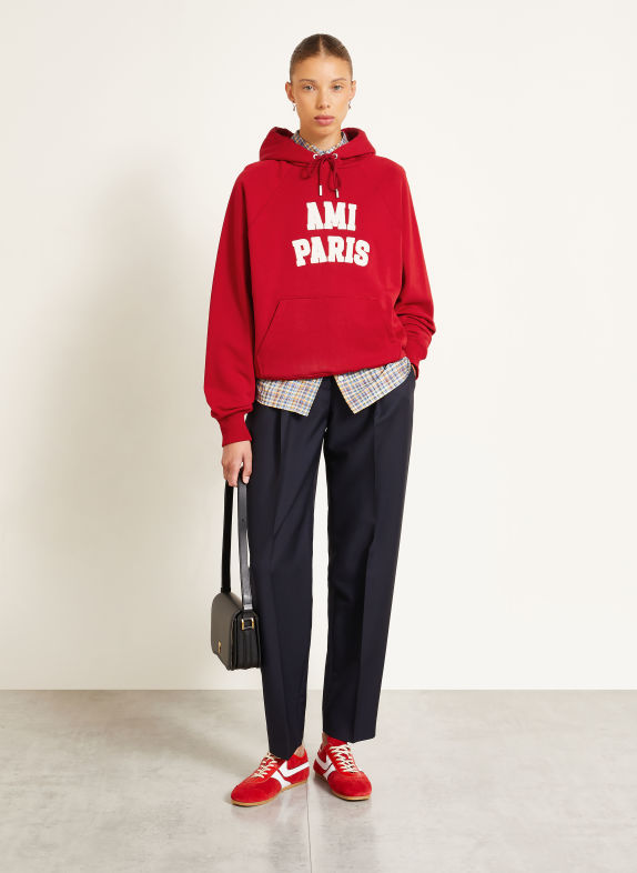 AMI PARIS Hoodie RED