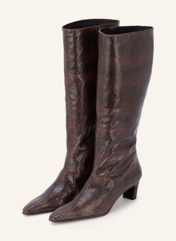 ZINDA NINA Boots DARK BROWN