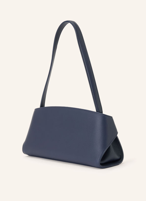 FERRAGAMO Skuldertaske HUG EAST WEST MØRKEBLÅ / GULD