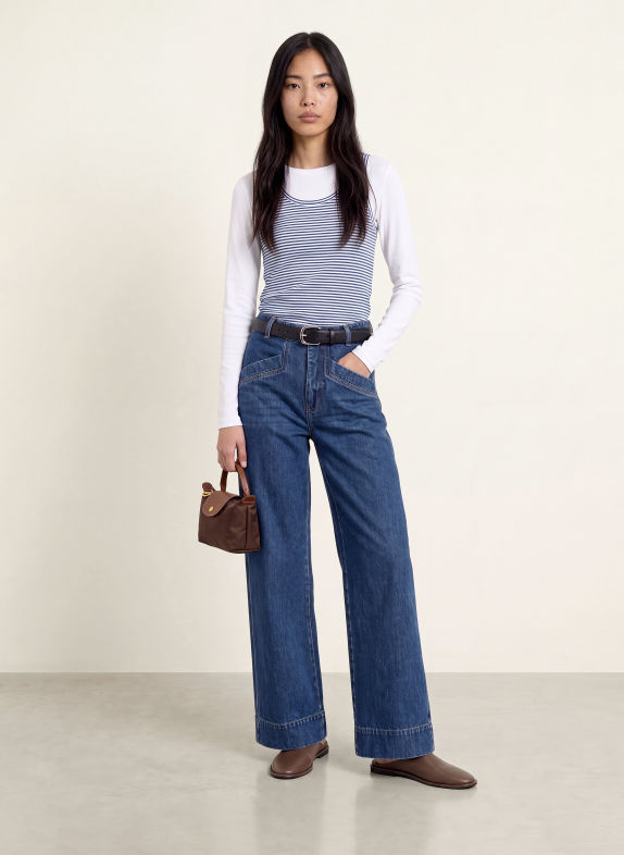 co'couture Široké džíny DENICECC 45003 Used Denim