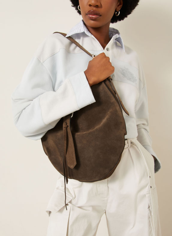 RADICA STUDIO SUNSET MEDIUM Bucket bag TAUPE