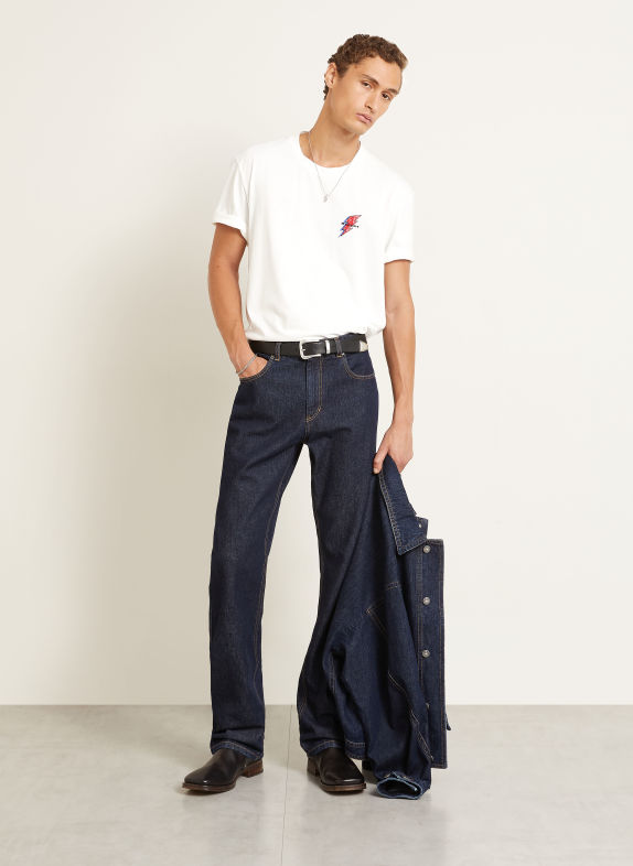 ISABEL MARANT T-shirt HONORE WIT