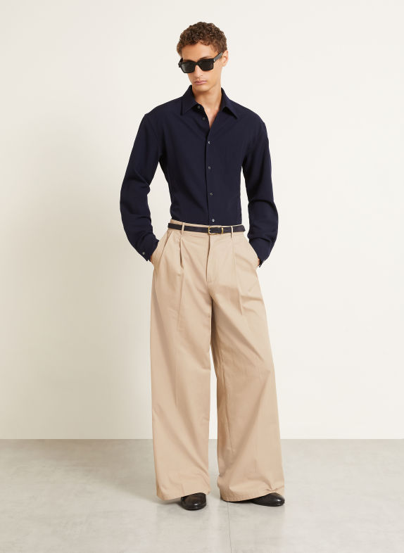 JIL SANDER Extra Slim Fit Shirt DARK BLUE