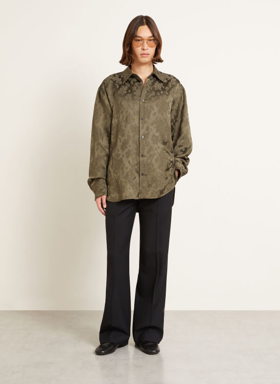 DRIES VAN NOTEN Broek PRESTON Regular Fit ZWART
