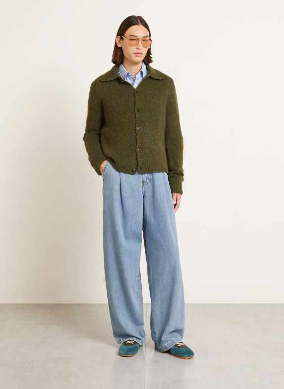 DRIES VAN NOTEN Vest GROEN