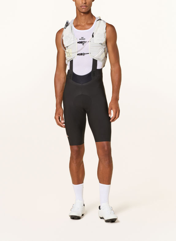 CAFÉ DU CYCLISTE Fietsbodywarmer ULTRIDE EVO 8 LICHTGRIJS / LICHTGEEL