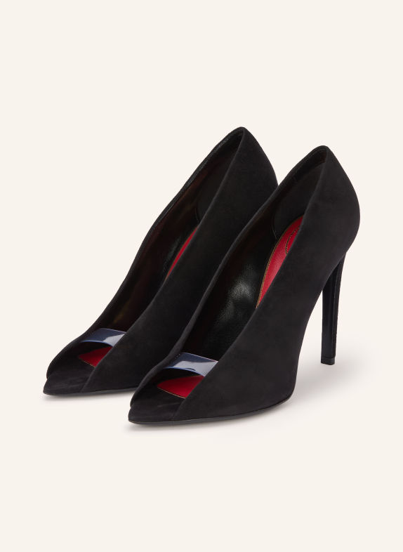 VALENTINO GARAVANI RÉVÉLÉ Peep-toes Pumps BLACK