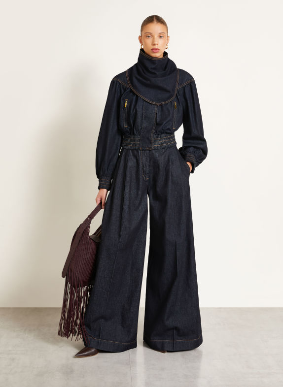 ZIMMERMANN Denim jacket DARK BLUE