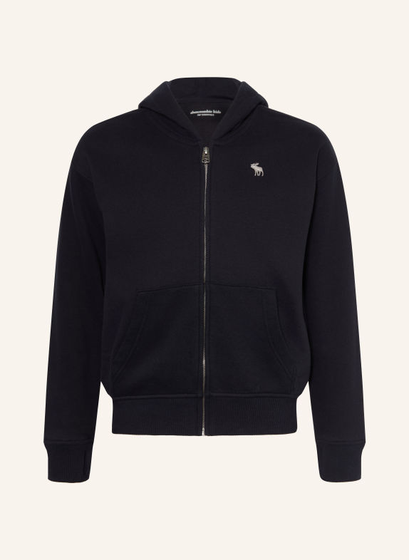 Abercrombie & Fitch Zip-up sweatshirt DARK GRAY