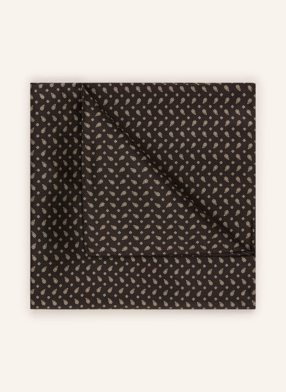 Blick Pochet MARRON FONCÉ / BEIGE