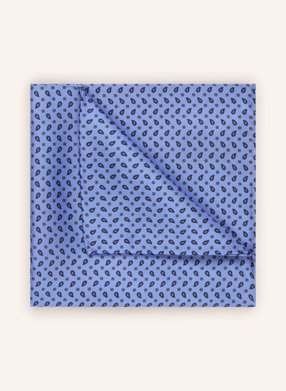 Blick Pochet BLAUW / BEIGE / DONKERBLAUW