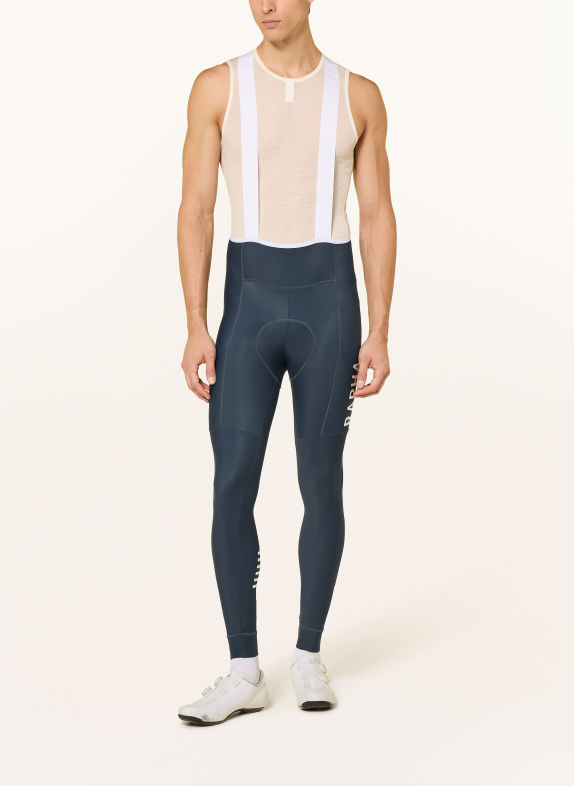 Rapha Radhose PRO TEAM LIGHTWEIGHT mit Trägern und gepolstertem Einsatz SCHWARZ / WEISS