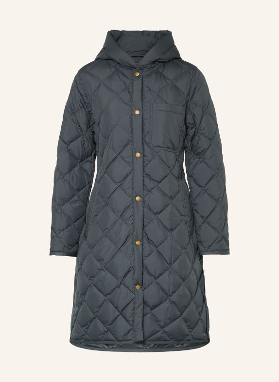 WOOLRICH Lightweight down coat DARK GRAY