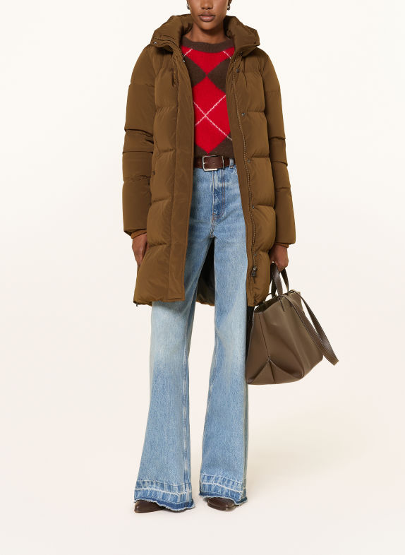 WOOLRICH Daunenjacke KELLY DUNKELBRAUN