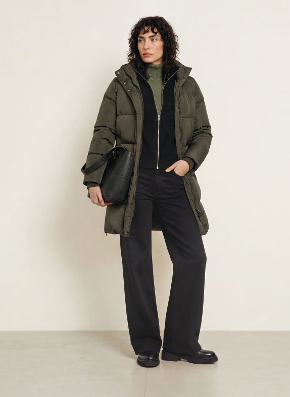WOOLRICH Daunenjacke KELLY DUNKELGRÜN