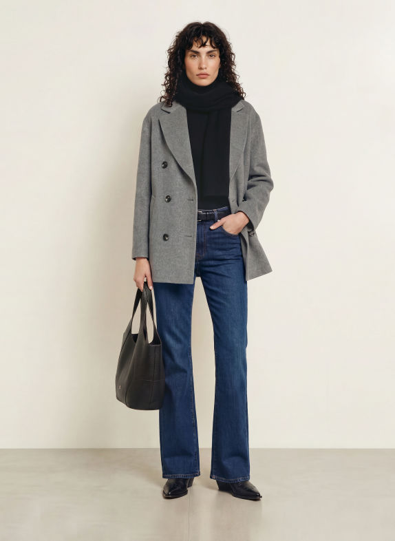 ANFINY KATE Pea coat GRAY