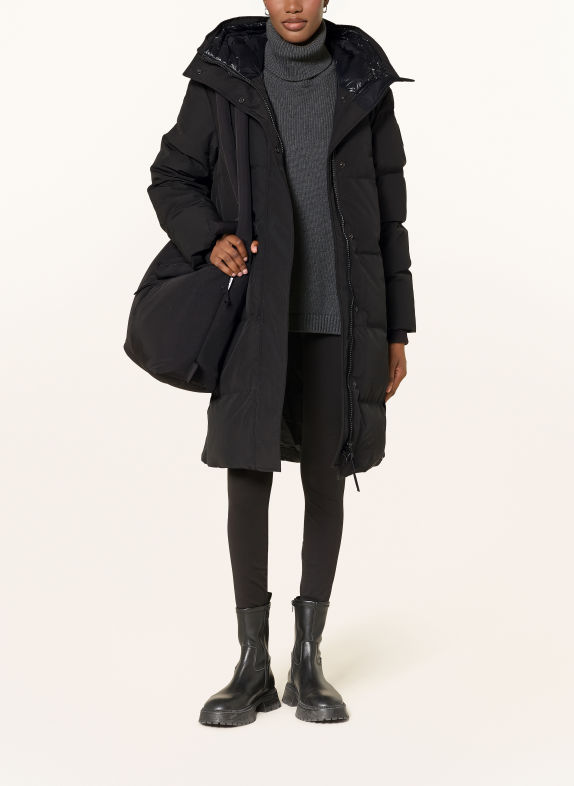 CANADA GOOSE Donsmantel LOUISE PARKA ZWART