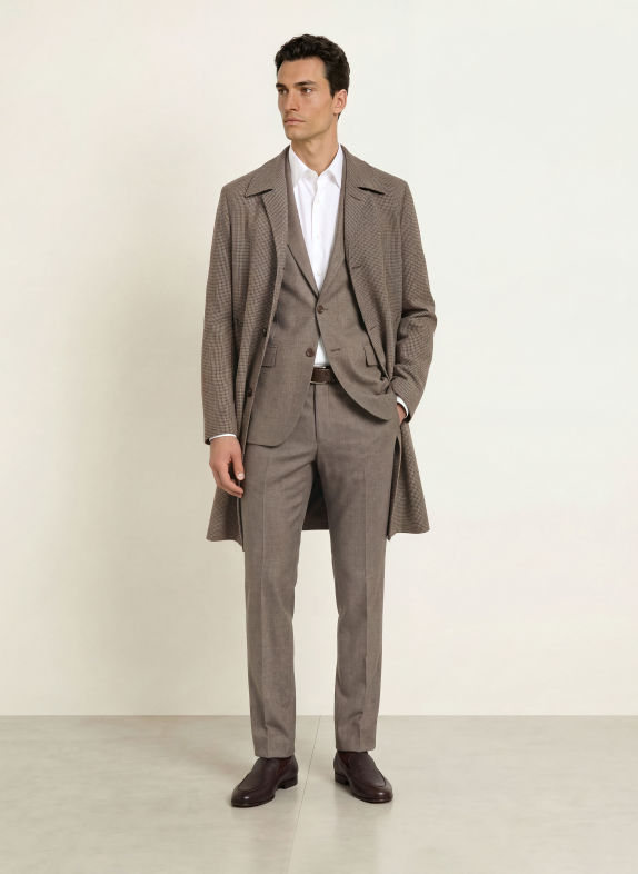 BOSS Colbert HUGE Slim Fit 209 DARK BROWN
