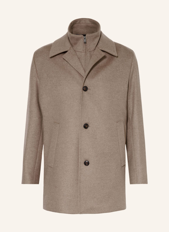 BOSS 2-in-1-Jacke CLARK HELLBRAUN