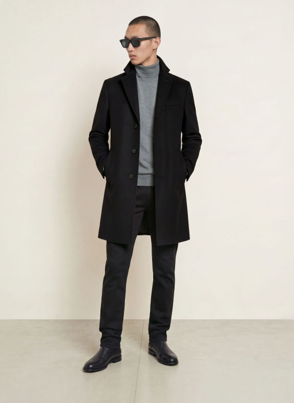BOSS Wollmantel HYDE SCHWARZ