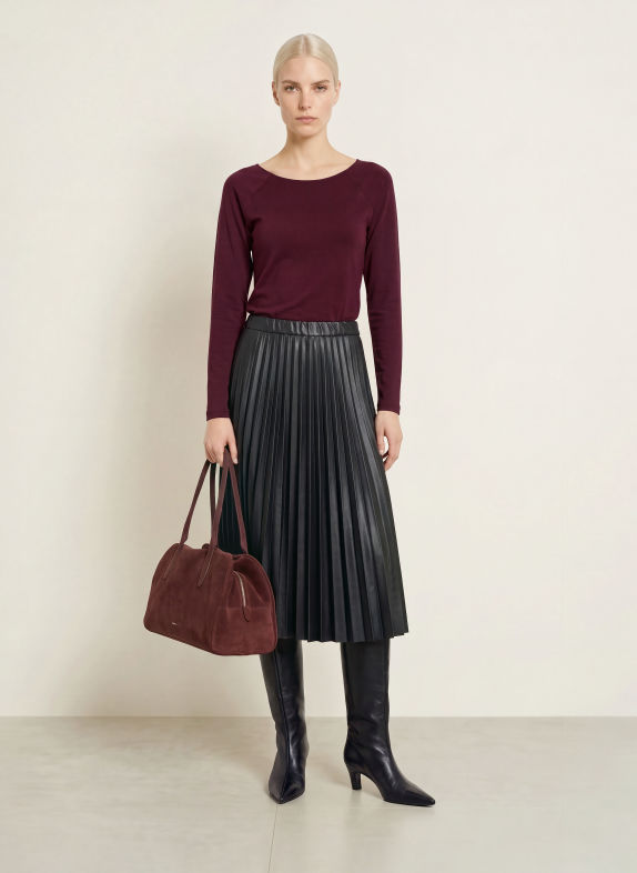 monari Longsleeve DONKERROOD