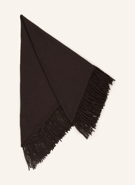 monari Driehoekssjaal MARRON FONCÉ
