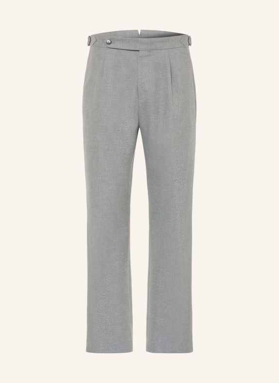 BOSS Kalhoty PERINO Tapered Fit ŠEDÁ