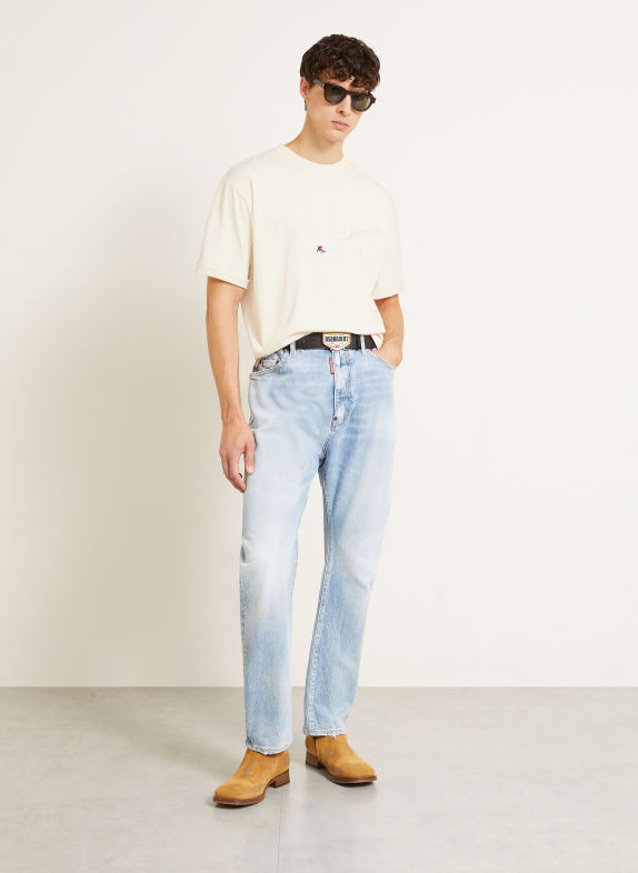 DSQUARED2 T-shirt CRÈME