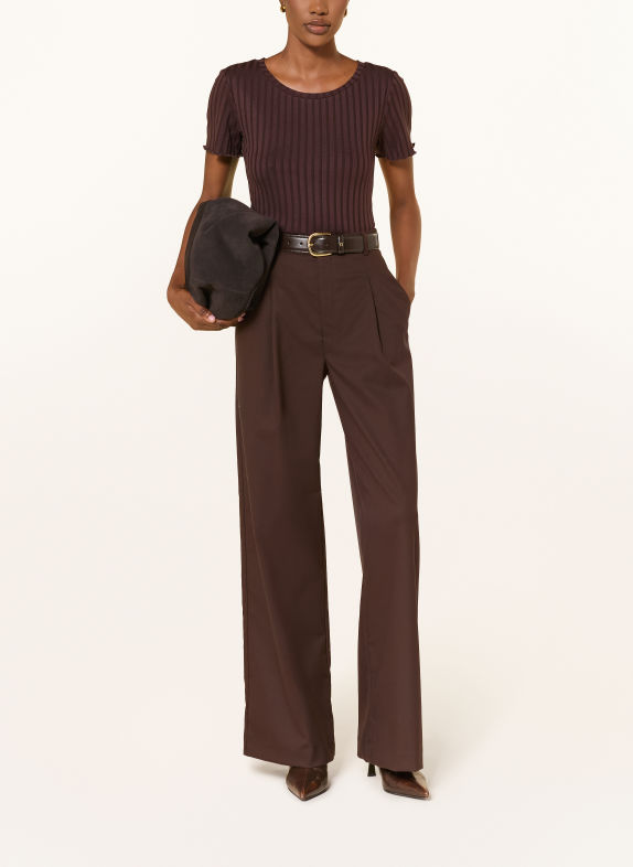 Rich & Royal T-shirt MARRON FONCÉ