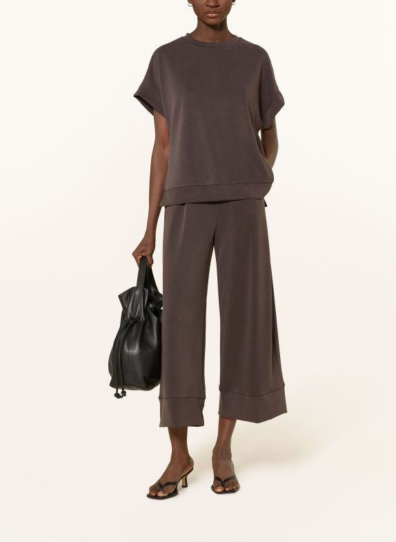 Rich & Royal Jersey Culottes DARK BROWN