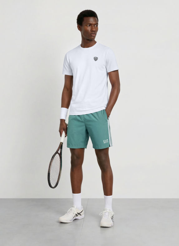 EA7 EMPORIO ARMANI Tricouri ALB