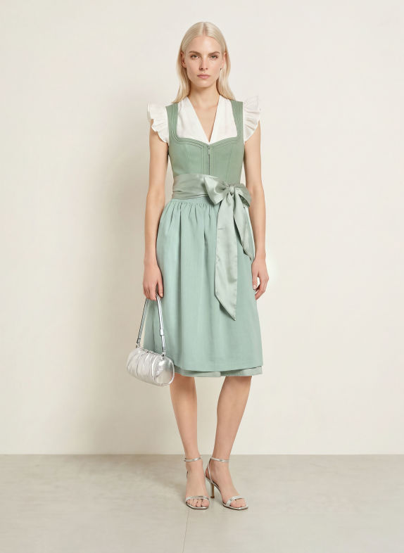 KRÜGER MINZI Dirndl LIGHT GREEN