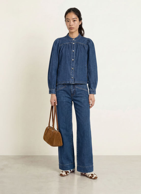 co'couture Džínová bunda DENICECC 45003 Used Denim