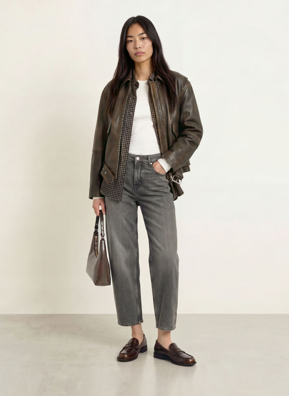 Marc O'Polo Wide-Leg jeans, Relaxed Fit 0533 Dark Grey_Multi_02