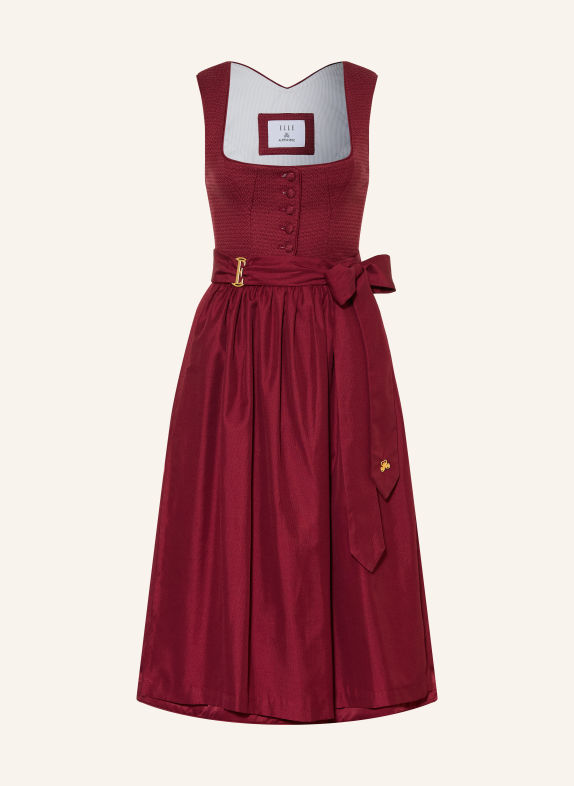 AlpenHERZ ELLE Dirndl DARK RED