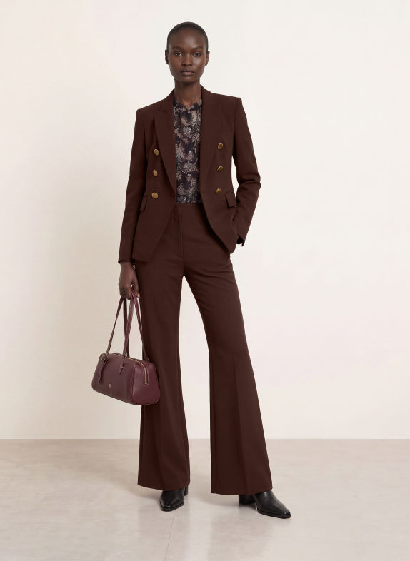 Veronica Beard Blazer MILLER MARRON FONCÉ