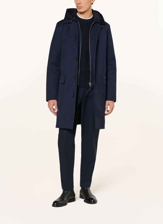 Mackage Doudoune longue MATHIAS-Z BLEU FONCÉ