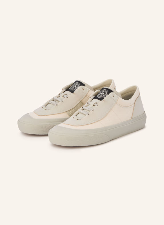STONE ISLAND Sneakers ECRU / LIGHT GRAY