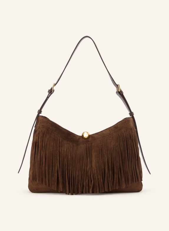 FURLA Schoudertas SFERA SOFT LARGE MARRON FONCÉ / GOUD