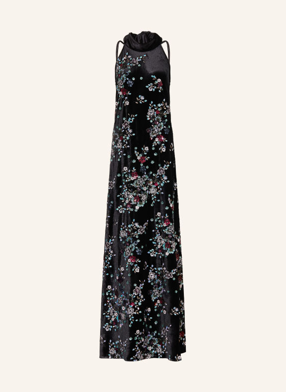 TALBOT RUNHOF Abendkleid mit Pailletten 999 BLACK