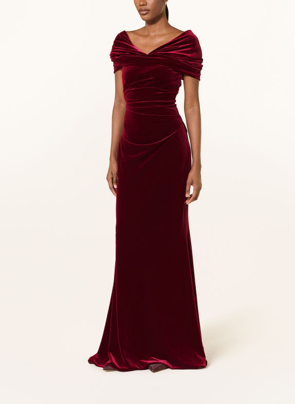TALBOT RUNHOF Abendkleid 364 BURGUNDY
