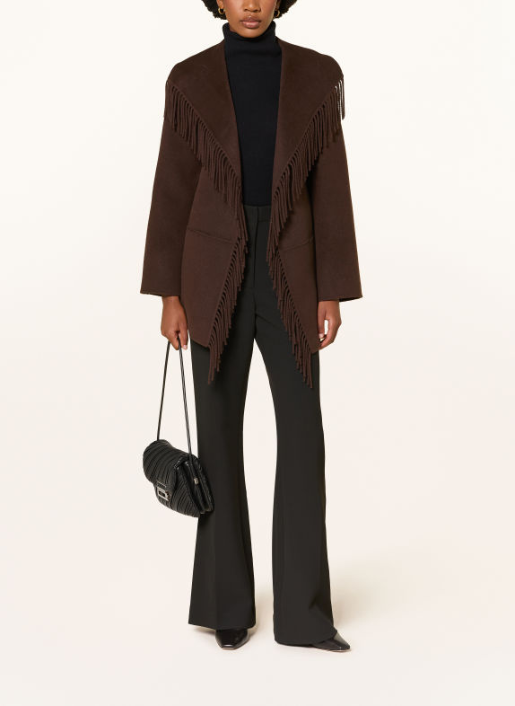 SIMKHAI Rollkragenpullover FENWICK aus Cashmere SCHWARZ