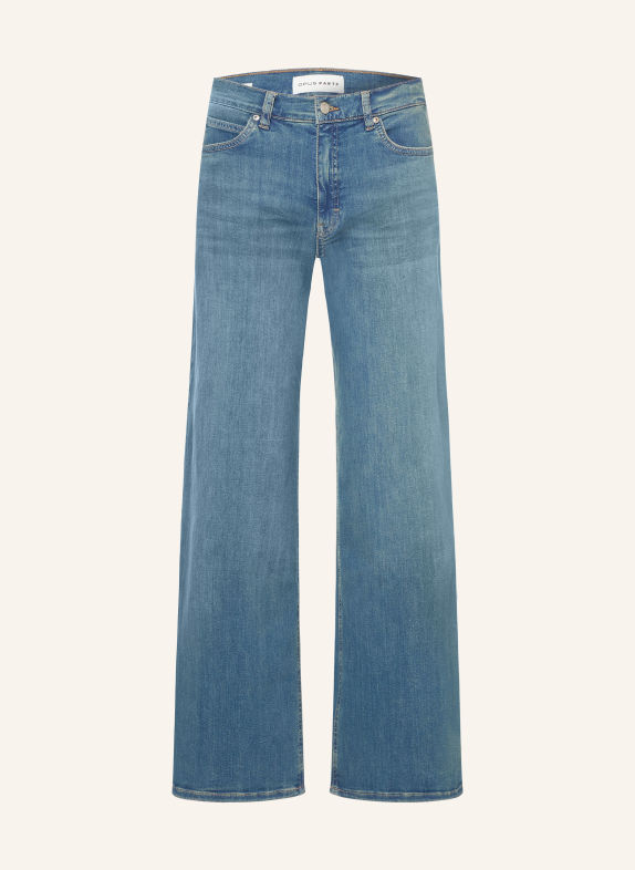 OPUS PANTS Wide leg jeans MENI STAR 70420 dark blue