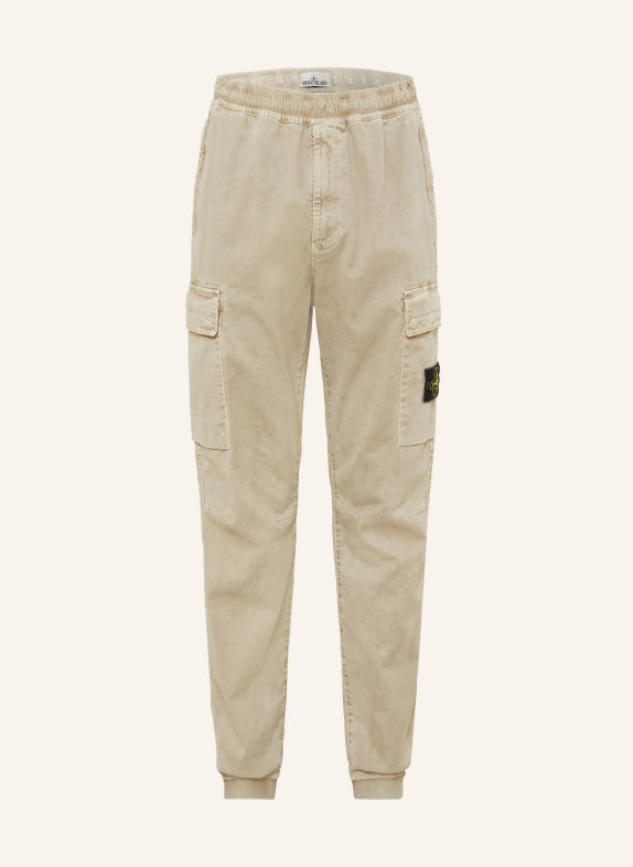 STONE ISLAND Cargohose Regular Tapered Fit BEIGE